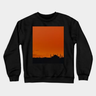 Sunset Over the Mosques Crewneck Sweatshirt